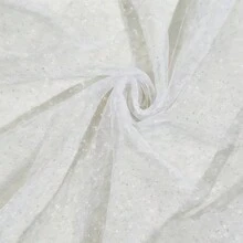 1pc Dotted Mesh Fabric, Shiny Dot Texture, Suitable For Wedding, Party Dress, DIY Crafts - Multicolor - View 17