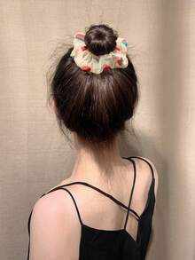 10pcs/20pcs/30pcs Hair Scrunchies, Casual Daily Wear, Breathable Summer, Multi-Color, Long-Lasting, Versatile Hair Accessories - Multicolor - View 8