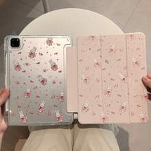 Suitable For HUAWEI MatePad SE 11 "Tablet Protective Case,MatePad Case,Compatible With MatePad 11.5 "Tablet Case,Magnetic Closure, Three Fold Tablet Protective Cover, Intelligent Sleep Wake-Up, High Transparency Acrylic Back Panel With Pen Slot,Compatible With Redmi Pad 2 11" Tablet, Redmi Pad SE 11 Inch Tablet Protective Case - Clear - View 7