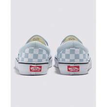 Vans  Women's CLASSIC SLIP-ON Shoes - (棋盤格)淺藍色/ - 查看 4