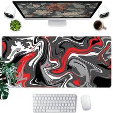 1 tấm lót bàn làm việc cỡ lớn màu xanh dương, chống trượt, bằng cao su, dành cho game thủ, dùng làm tấm lót chuột chơi game, thảm bàn phím máy tính cho bàn làm việc văn phòng, đồ dùng văn phòng, trang trí văn phòng. - A - Xem 12