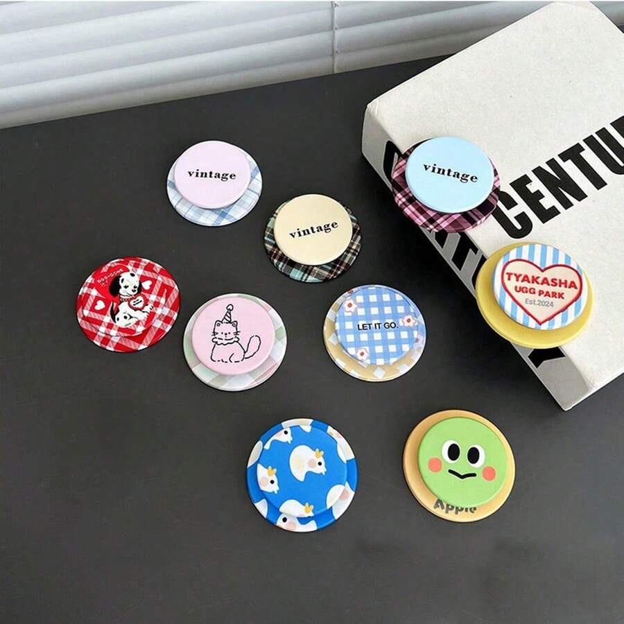 Thiết kế nhỏ gọn hình bánh quy màu hồng dễ thương, phù hợp với giá đỡ điện thoại từ tính MagSafe, đa năng. - Nhiều màu - Xem 1