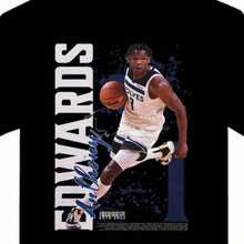 Anthony Edwards - Minnesota Unisex Crewneck T-Shirt - màu đen - Xem 1