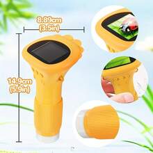 Digital Microscope 1000X Portable Pocket Microscope 1080P HD 5.08 Cm IPS Screen USB Microscope With 8LED Computer Microscope Electron Biological Gifts For Christmas Birthday - White - View 6