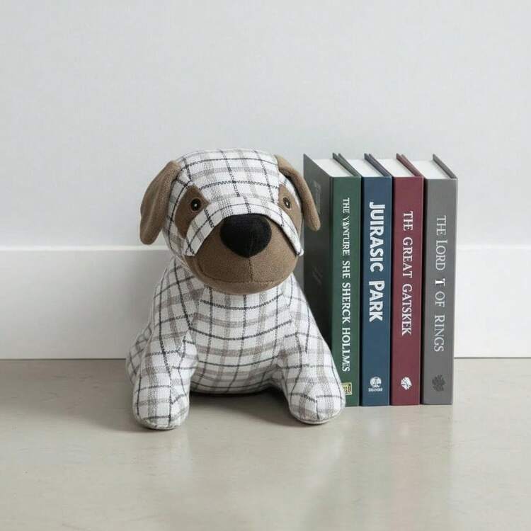 Tope de Puerta Decorativo Multifunción, Sujeta Puertas Antiviento, Diseño Suave, Ideal para Dormitorio, Habitación Oficina - MO-10 - Añade 7