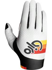 ¡RecomendadoGiro Trixter - Guantes para bicicleta de montaña, para hombre¡Top de Temporada - Amarillo esmaltado/Gris Portaro - Ver 1