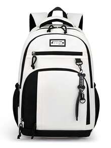 New Large Capacity Casual Backpack For Female High School & College Students, Multi-Compartment Travel Bag - A - View 14