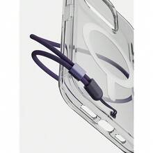 BodyGuardz Universal Adjustable Wrist Lanyard For Phone Case, Nylon Materials, Adjustable Slide, Anchor Strap Compatible - 紫色 - 查看 3