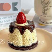 1个布丁捏捏乐玩具，夏季多巴胺，热门可爱硅胶减压玩具，适合女孩和青少年，复活节、生日、圣诞节、节日礼物 - 彩色 - 查看 5