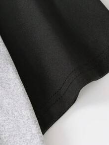 Boys' Summer New Funny Car & Letter Print Short Sleeve Polo T-Shirt, Children Summer Outfit - Grey - View 5