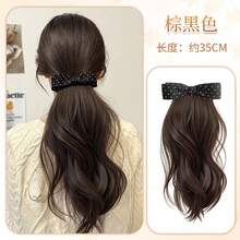 Banana Clip With Polka Dot Butterfly Design, Suitable For Everyday Wear - Black - View 7