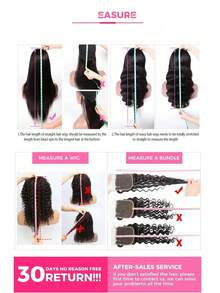 13x4 Transparent Lace Front Wig, 180 Density Golden Short Bob Wig, 10 Inches - S613 - View 9