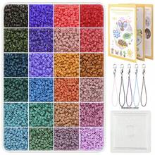 9000pcs/Box 2.6mm Fuse Beads Puzzle Bead Set - Includes Instructions, Pegboard, Chain Accessories, Handmade Creative DIY Puzzle Beads Fusion - Fuse Bead - View 12