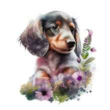 Bộ 1/2/3 miếng dán chuyển nhiệt bền, lâu trôi với họa tiết tai chó dễ thương, dùng để tự làm áo thun, áo nỉ, quần jean, áo hoodie, ba lô, áo khoác, túi xách, gối. - L - Xem 2