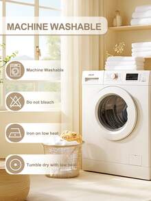 1/2/4件装柔软舒适的装饰枕套,透气亲肤,带拉链方便清洗,适用于沙发/卧室/客厅,是婚礼/节日的理想礼物,不含枕芯。 - 彩色 - 查看 8