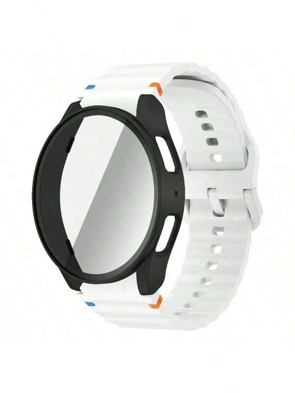 SMART WATCH MX Correa Sport Para Galaxy Watch 7/6/5 + Case + Vidrio Templado