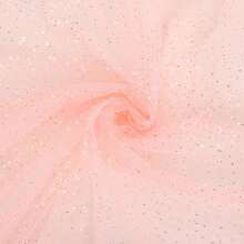 1pc Dotted Mesh Fabric, Shiny Dot Texture, Suitable For Wedding, Party Dress, DIY Crafts - Multicolor - View 50