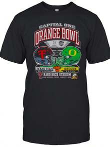 Texas Tech 2025 Orange Bowl  Dueling Helmets Vs. Shirt - màu đen - Xem 6