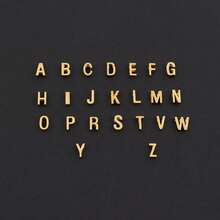 2Pcs/Set New Fashion Initial Heart Golden Stainless Steel Lip Chain Layered Anklets For Women - Yellow Gold - View 4