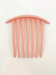 1 Bag 9.5cm Leopard Print Elegant Polystyrene (PS) Side Comb, Suitable For Everyday Wear - Multicolor - View 12