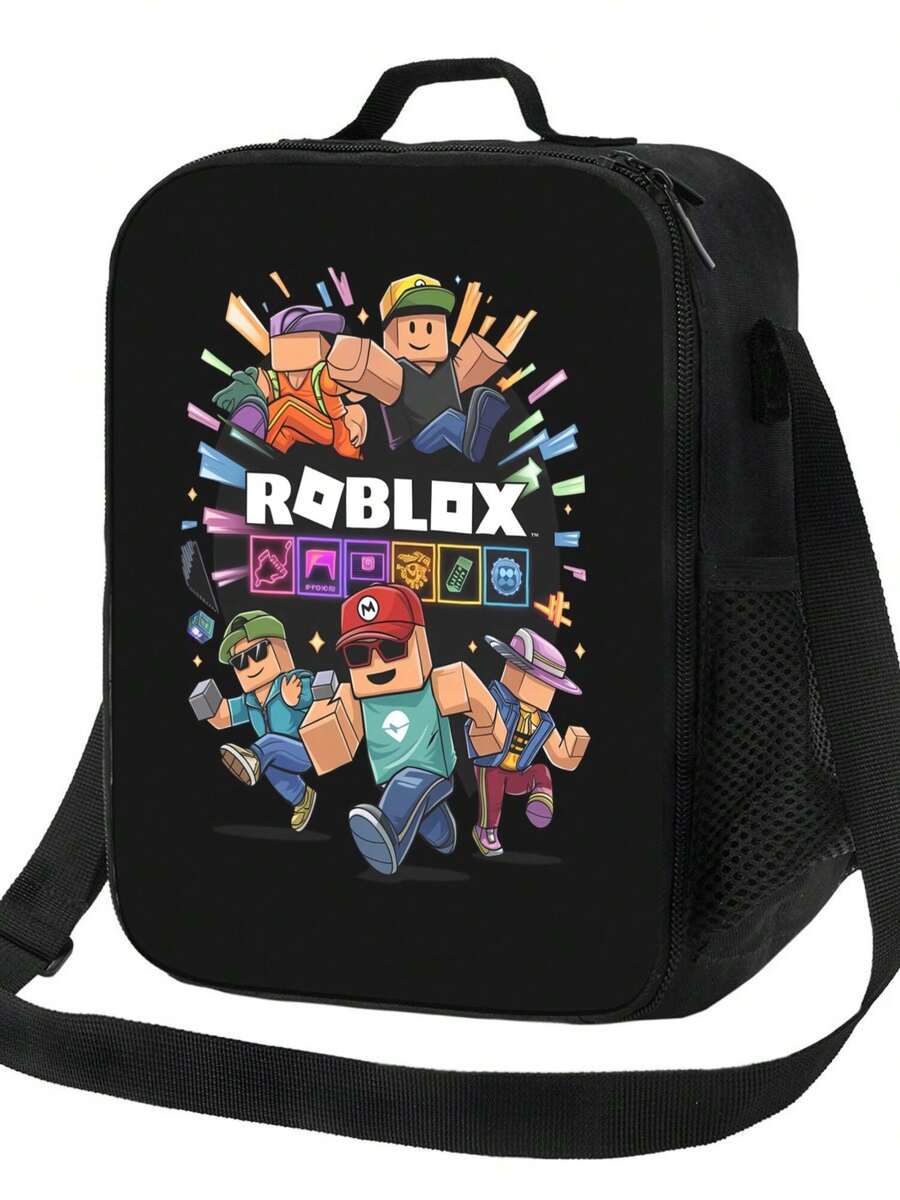 Winter Protection Lunch Bag | Reusable Lunch Bag, Suitable For Use At Work, Travel And Picnics. Made Of Black Polyester Fiber Material. Can Only Be Hand-Washed. - Black - View 1