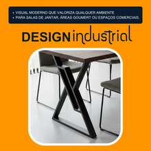 Loja da Isa Tokyo Table Base For Wooden Tabletops Up To 1.80m X 0.90m - màu đen - Xem 2