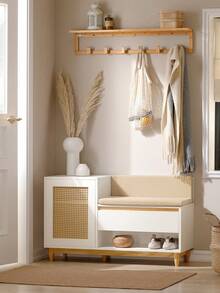 SoBuy Shoe Cabinets - White - View 2