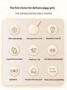 HP 1125C Wired In-Ear Headphones: 3.5mm Dual Interface, Sleep Comfort Noise Cancellation, High-Definition Microphone And In-Line Controls, Compatible With Phones, Computers, And Tablets - 3.5mm - View 8