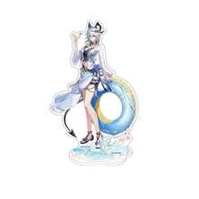 1PC Wuthering Waves Summer Beach Style Anime Character Acrylic Stand, Clear Figure Desktop Tabletop Display Ornament, Transparent Collectible Art Decor, Novelty Gift For Anime Fans - Multicolor - View 2