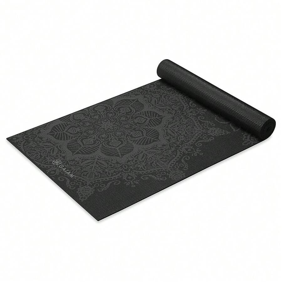 Yoga Mat - Premium 6mm Print Extra Thick Non Slip Exercise & Fitness Mat For All Types Of Yoga, Pilates & Floor Workouts (68\L X 24\W X 6mm Thick) - 午夜曼陀羅 - 查看 1