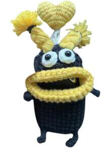 2026Funny Handmade Crochet Key Holder, 3.4" Handwoven Car Key Cover Case, Cute Pocket Lighters Bag Key Fob Cover Case (#21) At Men's Clothing Store - #6 - 查看 27