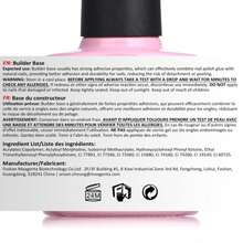 AIMEILI Hema Free 5 In 1 Builder Base Gel, Cruelty Free, Vegan, Strengthener Gel Translucent Gel Polish For Nail Art Manicure 10ML-153 - Màu E - Xem 9