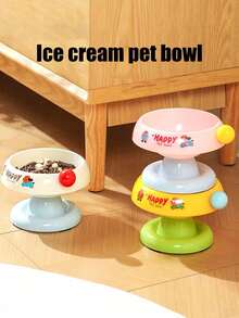 Comederos elevados ajustables para mascotas, tazones duales de acero inoxidable, protección de cuello anti-vómito, adecuados para gatos y perros - 500ml - Ver 5