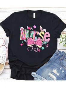 Women Outdoor Tees & Tanks - Black - View 1