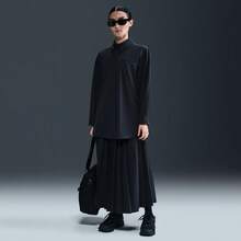 Nike 女士 AS W NK 24.7 DF LS 衬衫 WVN 夹克 梭织连帽外套 HQ0237-010 - 黑色 - 查看 1