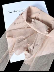 Men's Ultra-Thin Invisible Flesh-Colored Pantyhose - Multicolor - View 5