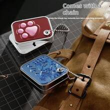 2026新款锌合金按压式泡泡纸玩具，创意减压猫爪泡泡爆裂声钥匙扣，背包挂件，生日、节日、万圣节、圣诞节、游戏玩家、收藏家的完美礼物 - 彩色 - 查看 5