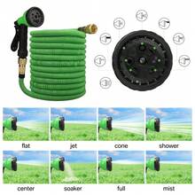 1 Set 50ft/75ft/100ft Heavy Duty Expandable Garden Hose With Spray Nozzle, Flexible High Pressure Hose, Gardening Tools Accessories - European Standard - View 7