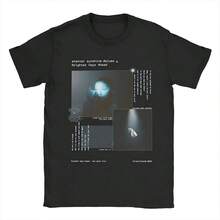 ArianaGrande Brighter Days Ahead 2025 Album T Shirts Pure Cotton Vintage T-Shirts Round Neck Tee Shirt Short Sleeve Clothes - 黑色 - 查看 1