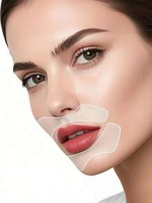 1/2 Pairs Overnight Lip Mask, Smooths Fine Lines & Wrinkles, Suitable For Smile Lines & Lip Care, Significantly Improves Lip Skin - Multicolor - View 3