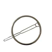 1 Piece / Retro Simple Round Side Clip, Geometric Hairpin Top Clip Hairpin Head Clip,Round Hair Clip Retro Hairpin Minimalist Hair Clip Geometric Hairpin Side Hair Clip Top Hair Clip Metal Hairpin Hair Styling Accessory Half-Up Hair Clip Women's Hair Clip. - Multicolor - View 13