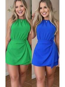 Women's Summer Fashion Jumpsuit Set - Duna - 99 - 查看 1