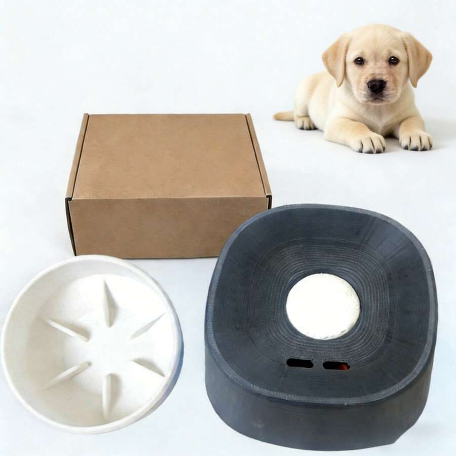 2026 New Pet Slow Feeder Non-Slip Spherical Dog Lick Bowl Anti-Choke Aid Digestion Universal For Small And Medium Dogs - 藍色 - 查看 1