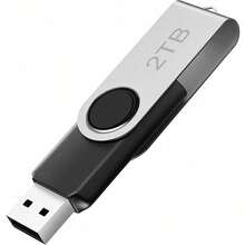 2TB USB Flash Drives External USB Hard Drive 2TB Portable USB Slim External Compatible With PC, Laptop And - 黑色 - 查看 5
