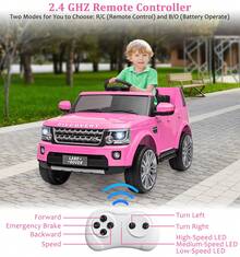 Kids Electric Vehicles - 粉色 - 查看 3