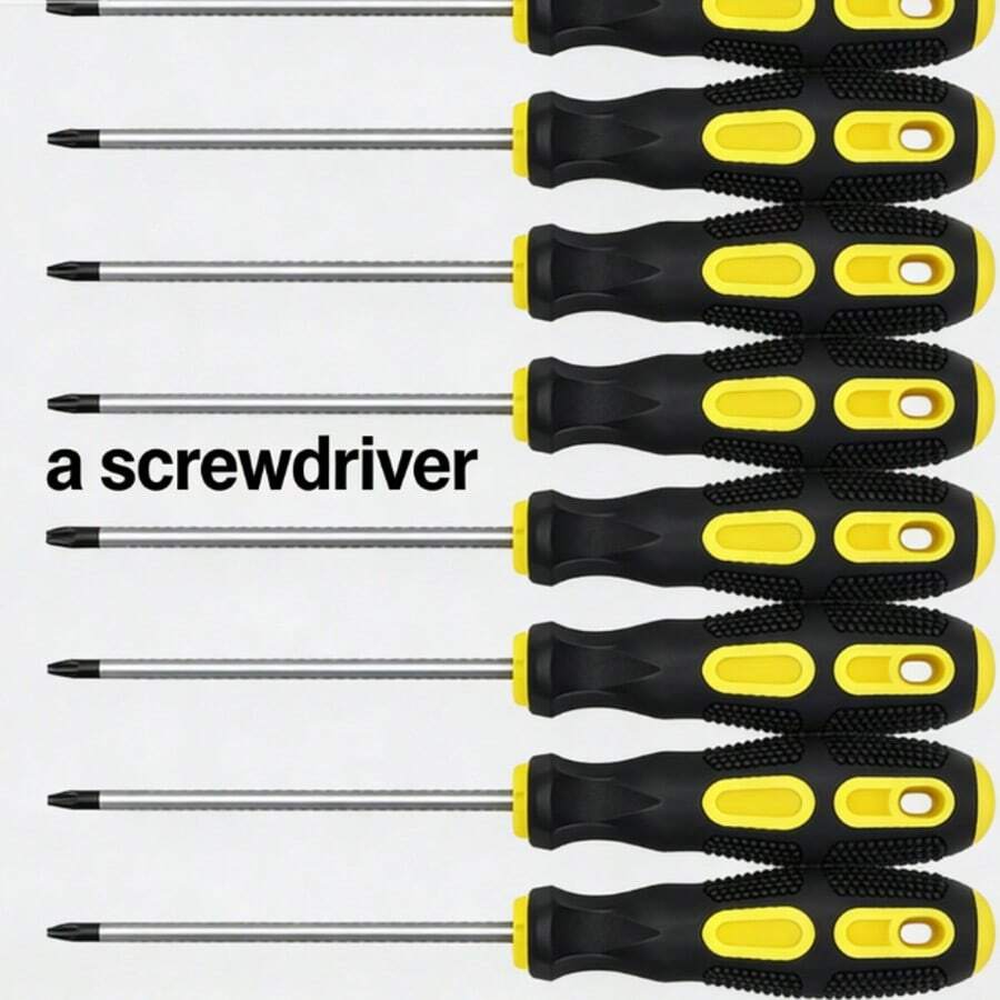 Destornillador profesional, herramienta de destornillador adecuada para uso diario en el hogar - Multicolor - Ver 1