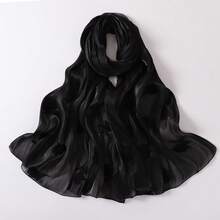 Dreamy Collection Lightweight, Breathable, Sheer Organza Hijab Shawl For Muslim Women, Modest Fashion For Spring/Summer - Multicolor - View 13