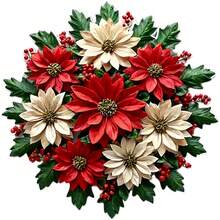 Colección de imanes con diseños florales "Bendice este hogar": 9 diseños soleados desde cestas rústicas hasta tazas de té elegantes, un regalo reconfortante y un set de decoración - Multicolor A - Ver 8