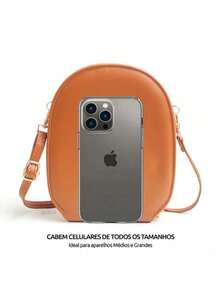 Bolsa Crossbody para mujer, Bolso pequeño multifuncional diversos compartimientos, Bolso de hombro, Bolso Cruzado de Mujer - Rosa Fucsia - Ver 5