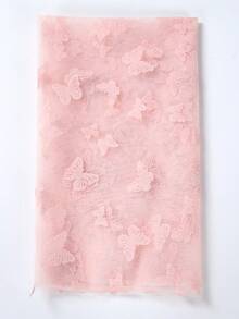 1 Peça Caminho de Mesa Rosa, Toalha de Mesa com Cobertura de Tela de Borboleta Dupla Face, Toalha de Mesa para Cozinha, Decorações de Festa de Feriado, Suprimentos de Festa de Casamento, Decorações de Chá de Bebê, Suprimentos de Decoração de Primavera para Cozinha, Capas Decorativas para Armário, Suprimentos de Festa de Aniversário de Borboleta, Caminho de Mesa de Despedida de Solteira, Decoração de Mesa, Presentes de Aniversário, Aniversariante, Decorações de Borboleta, Decoração de Mesa, Toalha de Mesa de Aniversário - Rosa chiclete - Visão 6